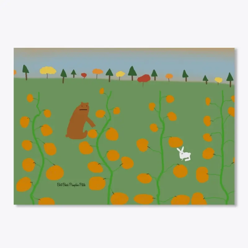 "Bert Bear's Pumpkin Patch